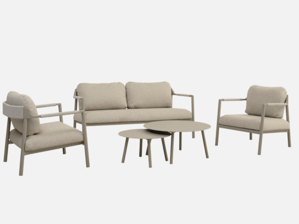 Lounge havemøbler beige i moderne design